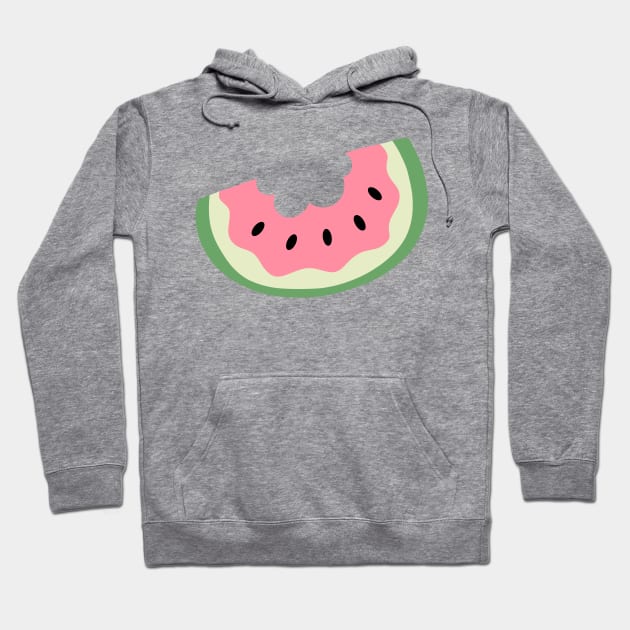 Watermelon Bite Hoodie by saradaboru